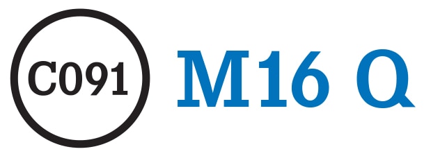 C091 A Logo C091 M16 Q (Quicklock)