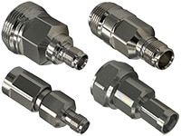 Amphenol RF’s NEX10® Adapter Product Series Abbildung: Adapterprodukte der Serie NEX10® von Amphenol RF