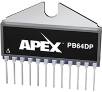 Apex Microtechnology's PB64 Low Standby Current Power Booster Image of Apex Microtechnology's PB64 Low Standby Current Power Booster