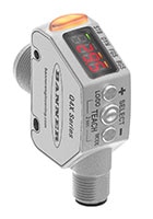 Banner Engineering's Q4X Series Rugged All-Purpose Photoelectric Sensor Bild der robusten fotoelektrischen Allzwecksensoren der Serie Q4X von Banner Engineering