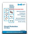 Bel Fuse's Circuit Protection Datasheet Image of Bel Fuse Circuit Protection Datasheet