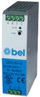 Bel Power Solutions' LEN120 Series 120 W AC/DC DIN Rail Power Supplies Image of Bel Power Solutions' LEN120 Series 120 W AC/DC DIN Rail Power Supplies