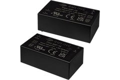 AC/DC-Netzteile der Serie PSK-30F/PSK-40F Image of Bel Power Solutions PSK-30F/PSK-40F Series AC/DC Power Supplies