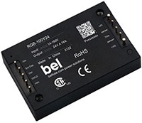Bel Power Solutions' RQB-100Y Isolated DC-DC Converter Image of Bel Power Solutions' RQB-100Y Isolated DC-DC Converter