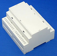 Bud Industries' DMB Series DIN Rail Mount Multi-Board Boxes Image of Bud Industries' DMB Series DIN Rail Mount Multi-Board Boxes