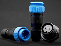 Bulgin's 400 Series Power Connectors Image des connecteurs d'alimentation série 400 de Bulgin