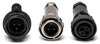 Bulgin's 7000 Series Buccaneer Circular Connectors Image des connecteurs circulaires Buccaneer série 7000 de Bulgin