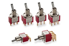 Image of C&K MIL-S-83731 Toggle Switches