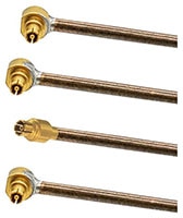 Cinch Johnson's SMPM Semi-Rigid Cable Assemblies Image des assemblages de câbles semi-rigides SMPM de Cinch Johnson