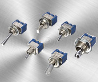 Nidec Components' 8 Series Toggle Switches Image of Nidec Components ' 8 Series Toggle Switches