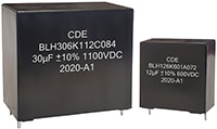 Cornell Dubilier Knowles' BLH Series DC Link Capacitors for Harsh Environments Image of Cornell Dubilier Knowles' BLH Series DC Link Capacitors for Harsh Environments