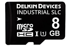 Image of Delkin Devices' Industrial SLC microSD/SD Cards