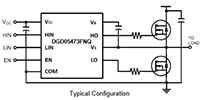 Diodes' DGD05473 High-Frequency Gate Driver Image of Diodes' DGD05473 High-Frequency Gate Driver