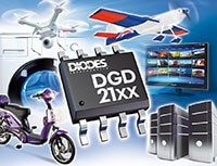 Diodes' DGD21 Gate Drivers Abbildung: DGD21-Gate-Treiber von Diodes