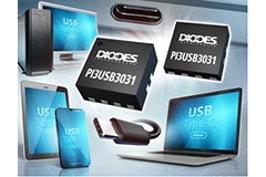 Image of Diodes PI3USB3031 USB 2.0 and MHL Multiplexer