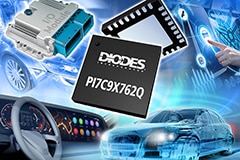 PI7C9X762Q Automotive-Compliant I²C/SPI-to-Dual UART Bridge Image of Diodes PI7C9X762Q Automotive-Compliant I²C/SPI-to-Dual UART Bridge