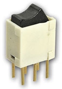 E-Switch's 400U Series Rocker Switch Image of E-Switch 400U Series Rocker Switch