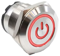 E-Switch PVHC4 Series Anti-Vandal Switch Image of E-Switch PVHC4 Series Anti-Vandal Switch