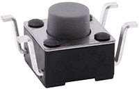 E-Switch's RT3301 Series Reverse Tactile Switch Image of E-Switch's RT3301 Reverse Tactile Switch