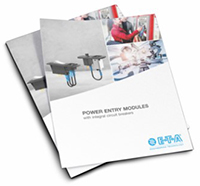E-T-A's Power Entry Module Brochure Image of E-T-A's Power Entry Module Brochure