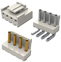 EDAC's 14L Wire-to-Board .156” (3.96 mm) Pitch Connector Image du connecteur fil-à-carte 14L à pas de 3,96 mm d'EDAC