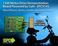 EPC's EPC9145KIT Demonstration Board Image of EPC's EPC9145KIT Demonstration Board
