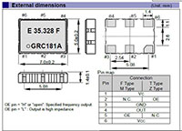 Epson's VG-4231CA Voltage Controlled Oscillators Epson 的 VG-4231CA 压控振荡器图片