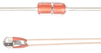 Eaton Glass-Encapsulated/Coated NTC Thermistor Temperature Sensors Image of Eaton Glass-Encapsulated/Coated NTC Thermistor Temperature Sensors