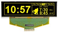 Electronic Assembly/Display Visions EA W256064-XALG Compact Low-Power OLED Display Image de l'écran OLED compact, basse consommation W256064-XALG d'Electronic Assembly/Display Visions
