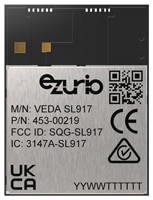 Ezurio Veda SL917 - Wi-Fi 6 + Bluetooth® LE 5.4 Module Image of Ezurio Veda SL917 - Wi-Fi 6 + Bluetooth® LE 5.4 Module