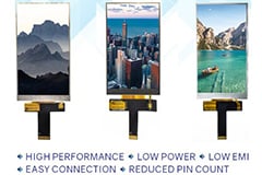 MIPI DSI TFT LCDs Image of Focus LCDs MIPI DSI TFT LCD Displays