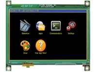 FDI's 7.0" Resistive Touchscreen LCD GUI FDIの7.0インチ抵抗膜方式タッチスクリーンLCD GUIの画像
