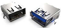 GCT's High Durability USB A 2.0 and 3.0 Connectors Image of GCT's High Durability USB A 2.0 and 3.0 Connectors