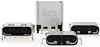 GCT USB4056/USB4080/USB4115/USB4525 3.2 Gen2 USB Type-C® Connectors Image of GCT USB4056/USB4080/USB4115/USB4525 3.2 Gen2 USB Type-C® Connectors