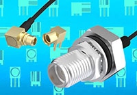 GCT's MMCX Connector and Cable Assembly Solutions Immagine delle soluzioni di connettori e cavi assemblati MMCX di GCT