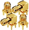 GCT's PCB Mounted SMA Connectors Image of GCT's PCB Mounted SMA Connectors