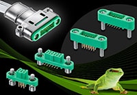 Harwin's Gecko SL 1.25mm Pitch Connectors Image des connecteurs Gecko-SL à pas de 1,25 mm de Harwin