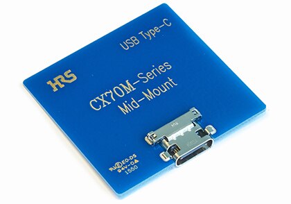 CX70 - Mid-Mount USB Type-C Connector CX70 - Mid-Mount USB Type-C Connector