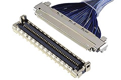 Image of I-PEX CABLINE®-UM Vertical Interconnect Solution