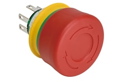 Image of IDEC XA/XW Series Short Body Emergency Stop Switches