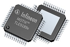 MOTIX™ TLE9189x Next-Generation 3-Phase Gate Driver Image of Infineon Technologies MOTIX™ TLE9189x Next-Generation 3-Phase Gate Driver