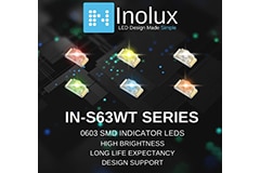 Image of Inolux's IN-S63WT(x) Series Indicator LEDs