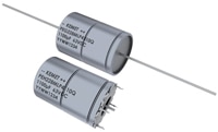 KEMET's Automotive Ultra-High CV Capacitor - PEH228/PEG228 Series Immagine del condensatore ad altissimo CV per automotive di KEMET - Serie PEH228/PEG228