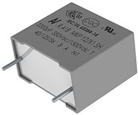 KEMET's Metallized Polypropylene Y2/X1 Harsh Environment EMI Capacitors – R41B Series Image of KEMET's Metallized Polypropylene Y2/X1 Harsh Environment EMI Capacitors – R41B Series