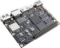 Khadas' VIM2 Versatile Amlogic S912 SBC with SPI Flash and WOL Support Image du SBC Amlogic S912 polyvalent VIM2 de Khadas avec prise en charge Flash SPI et WOL