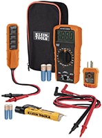 Klein Tools' Multimeters Immagine dei multimetri di Klein Tools