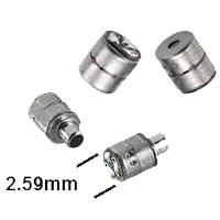 Knowles' FG Series Subminiature High-Performance Electret Microphone Image du microphone à électret subminiature hautes performances série FG de Knowles