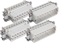 LAPP EPIC® H-A Compact Screw-Terminated Inserts Image des inserts compacts à bornes à vis EPIC® H-A de LAPP