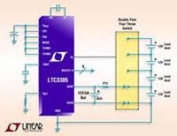 Analog Devices' LTC3305 Lead Acid Battery Balancer Image of Analog Devices' LTC3305 Lead Acid Battery Balancer