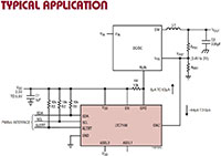 Analog Devices LTC7106 Typical Application Image of Linear Technologies' LTC7106 DAC with PMBus Interface